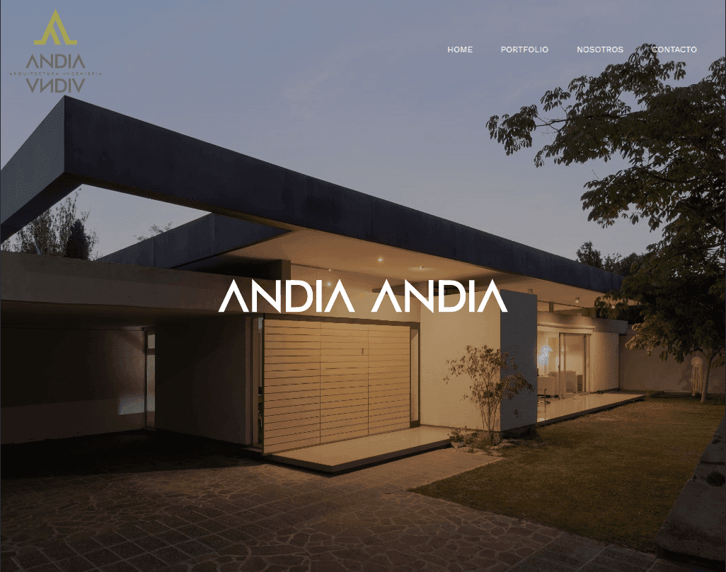 Desarrollo Web Estudio Andia